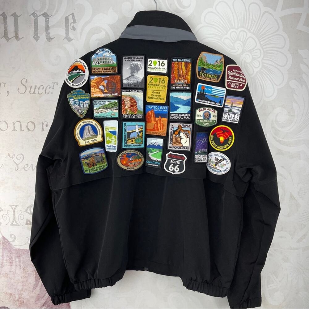 National Park Sites Travel 39 Patches Port Authority Jacket State Park Memorials